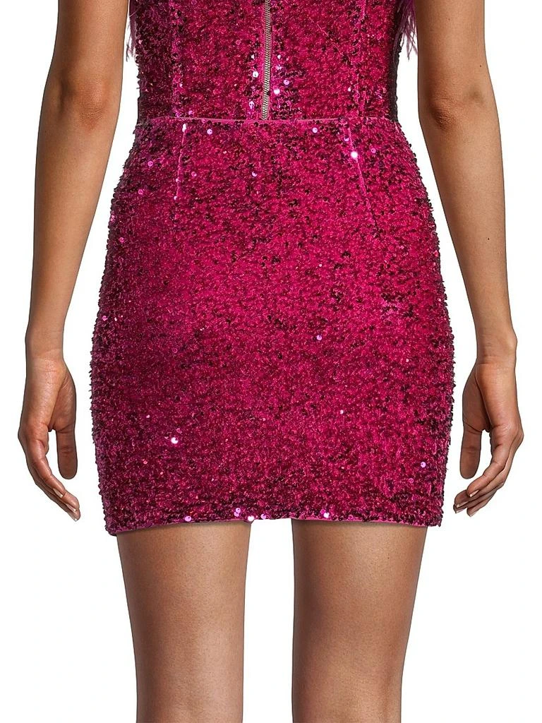 Line & Dot Hurley Sequined Miniskirt 5