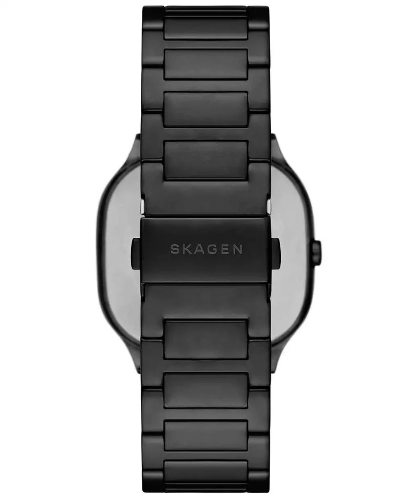 Skagen Men's Mellem Quartz Three-Hand Black Stainless Steel Watch 2