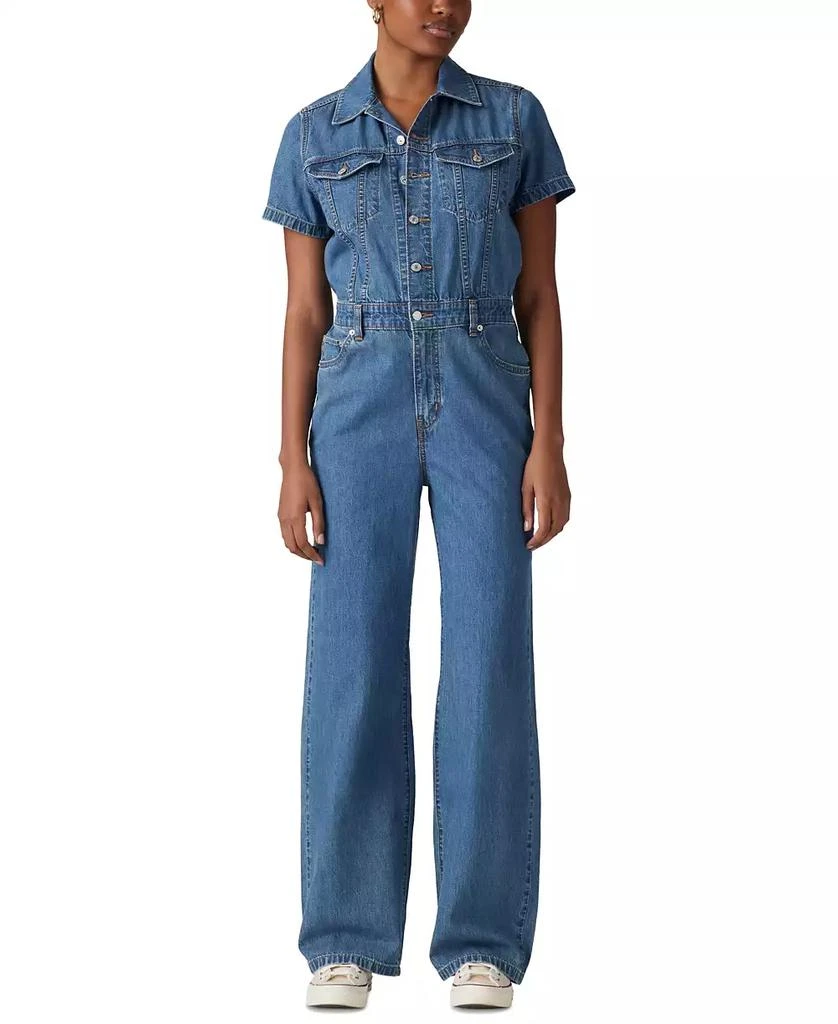 Levi's Premium Women's Type III Denim Jumpsuit 1