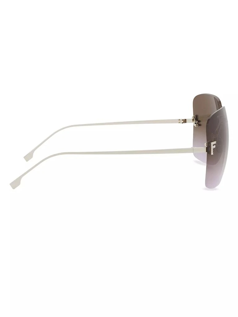 Fendi Fendi First 65MM Crystal-Embellished Square Sunglasses 7