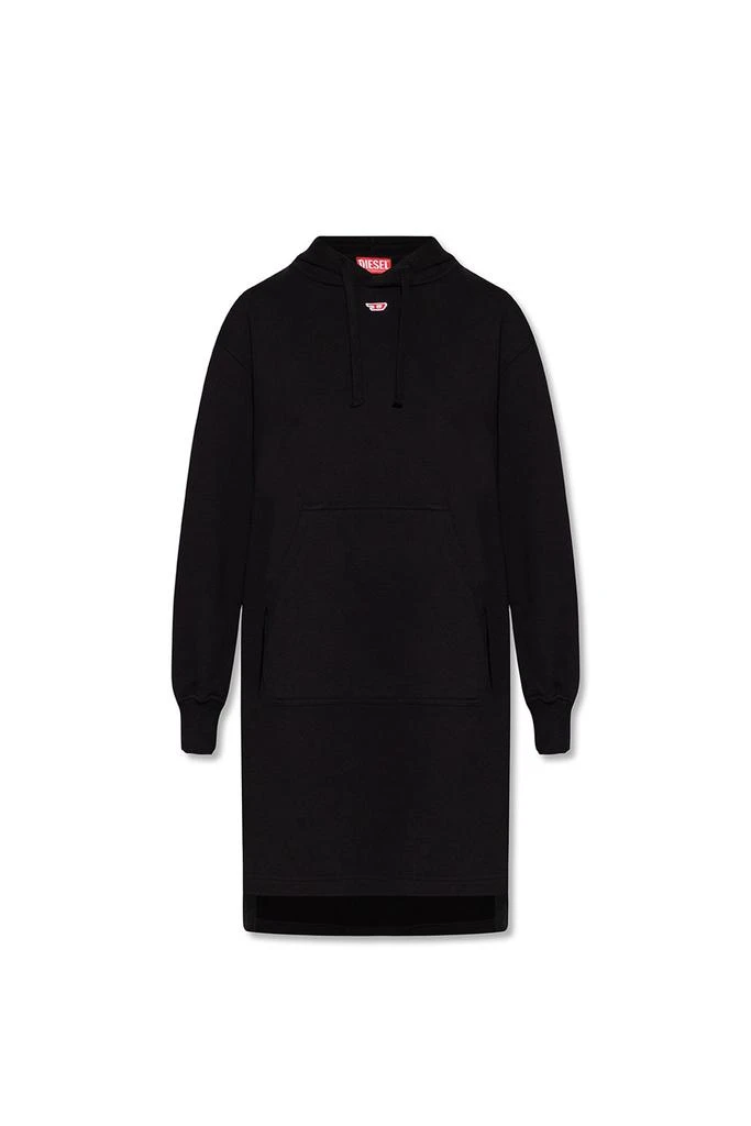 Diesel Diesel D-Ilse-D Drawstring Hoodie Dress 1