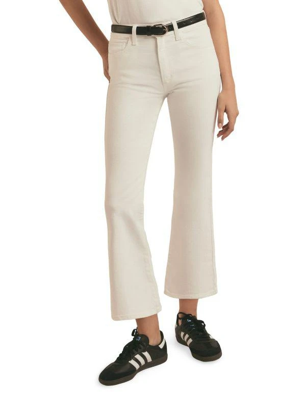 Favorite Daughter The Erin Low-Rise Cropped Boot-Cut Jeans 1