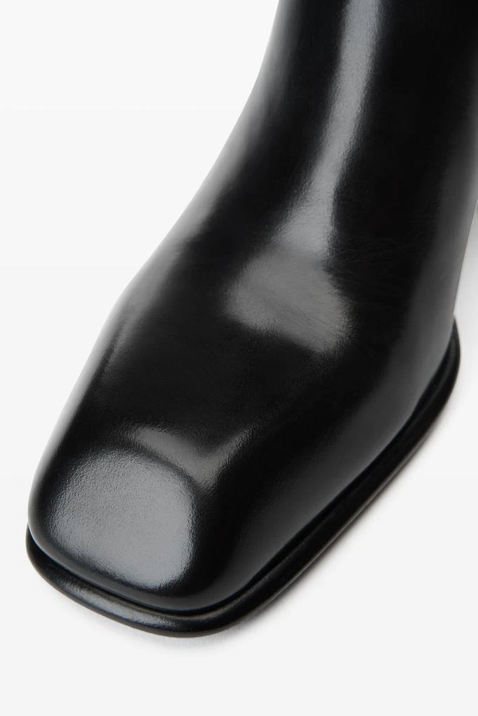 Alexander Wang throttle 95mm knee-high boot in leather 4