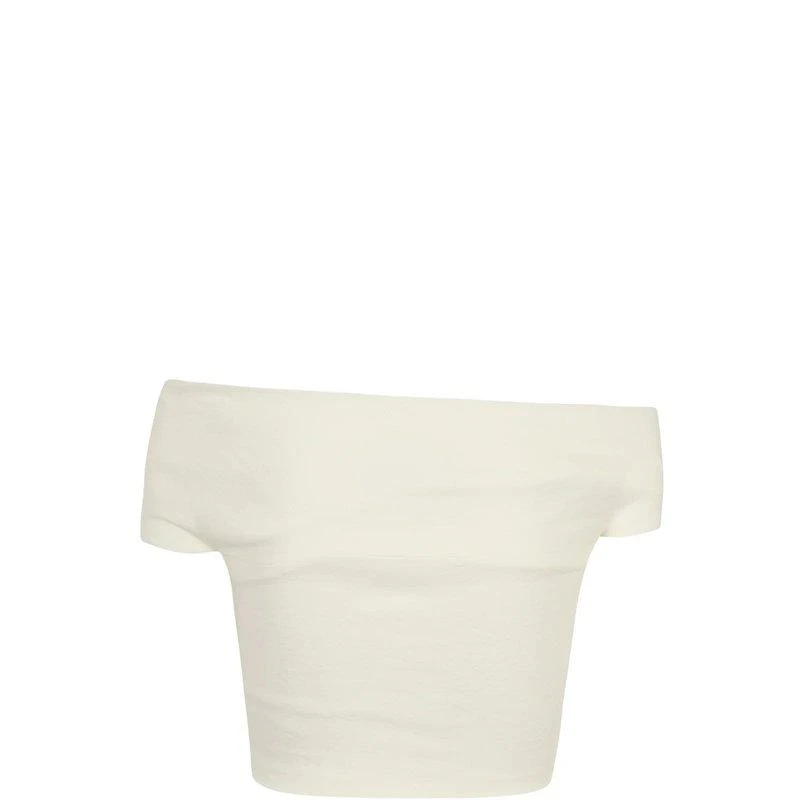 CORTANA Candy Linen Crop Top 2