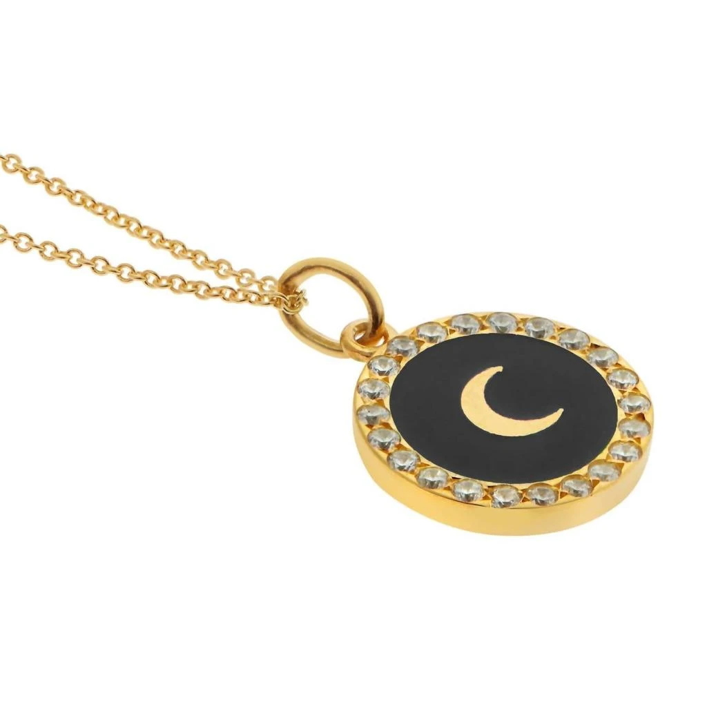 Eye M Women
s Moon Crystal Necklace 3