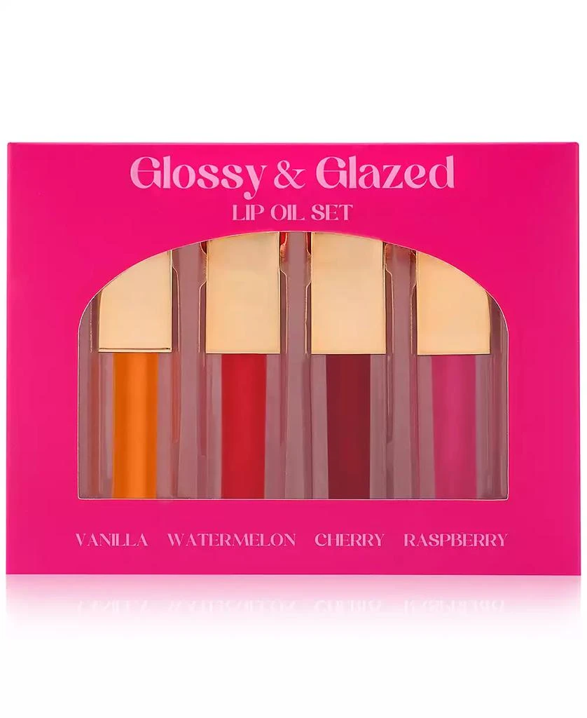 Created For Macy's 4-Pc. Glossy & Glazed Lip Oil Set, Created for Macy's 1