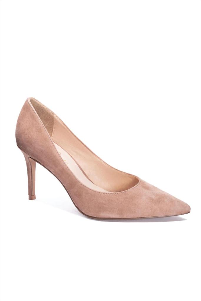 42 GOLD Women's Rafee Pump Heel In Tan