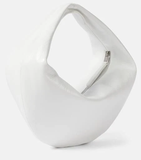 Khaite Olivia patent leather shoulder bag 4