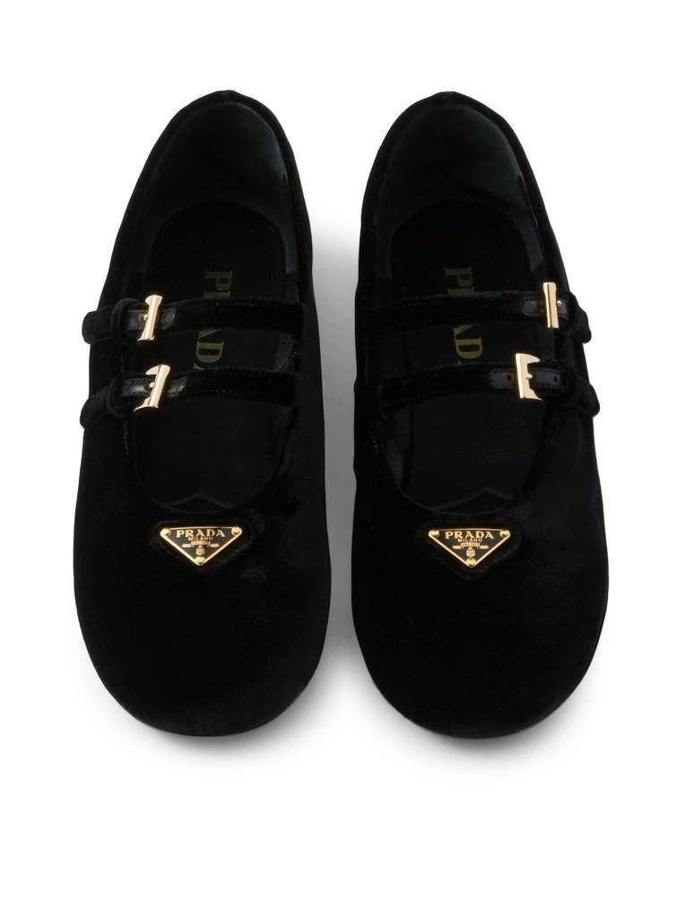 Prada Velvet Ballerinas 4