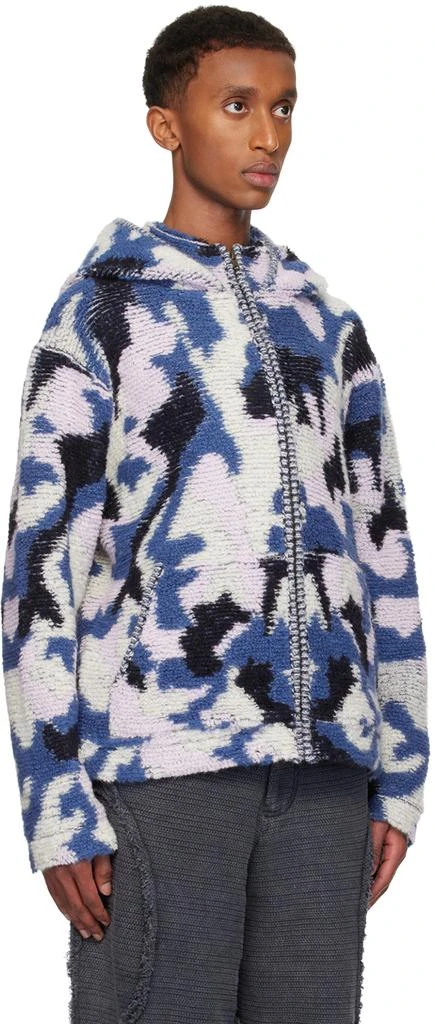 Isa Boulder SSENSE Exclusive Blue Camo River Jacket 2