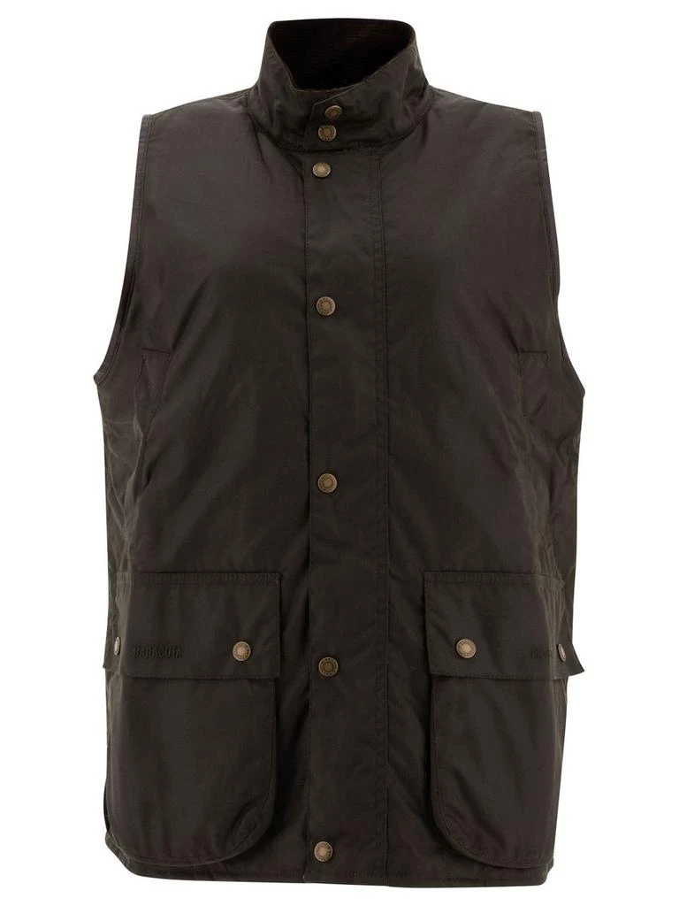 Baracuta Baracuta Barbour X Baracuta Waxed Oversized Vest Jacket 1