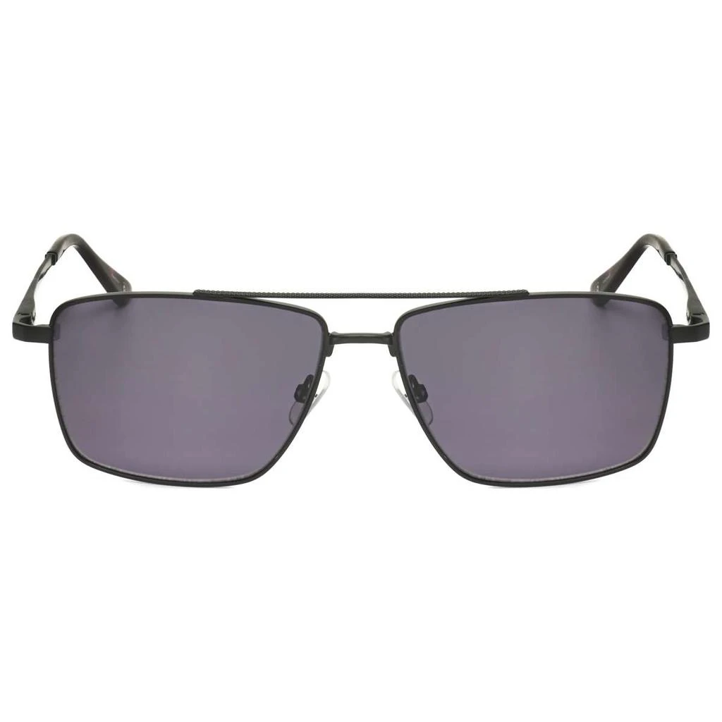 Hackett Hackett Men's Black Square Sunglasses 2