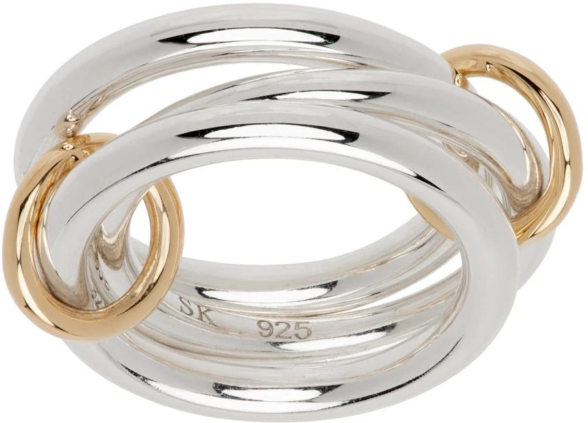 Spinelli Kilcollin Silver & Gold Taurus Core SY Ring 1