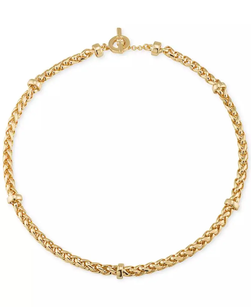 Ralph Lauren Gold-Tone Decorative Chain Collar Necklace