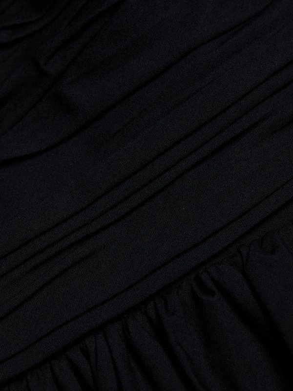 Ulla Johnson Alessa Ruched Puff Sleeve Midi Dress 4