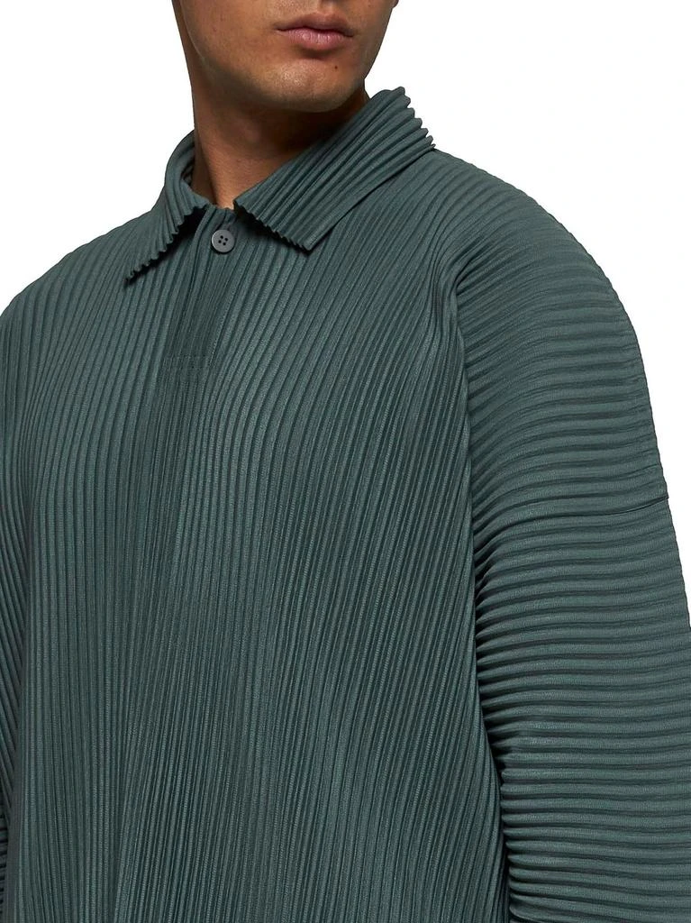 Homme Plissé Issey Miyake Homme Plissé Issey Miyake MC October Pleated Polo Shirt 5