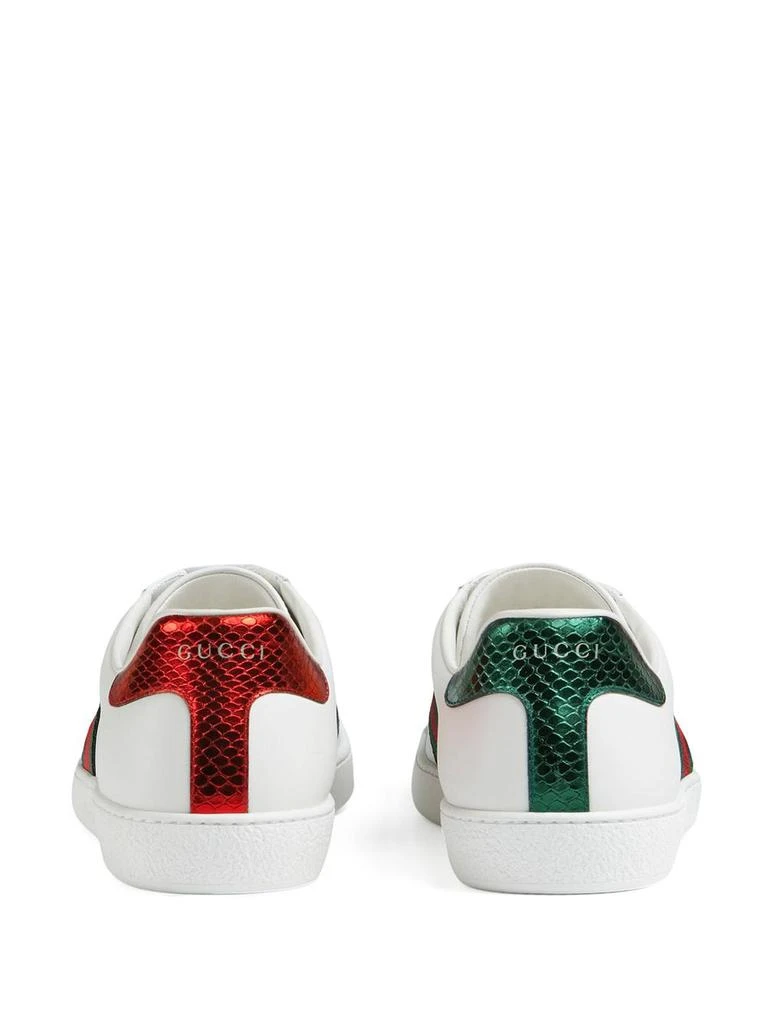 Gucci GUCCI - Ace Leather Sneakers 5