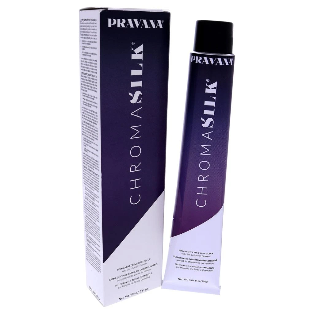 Pravana ChromaSilk Creme Hair Color - 7.45 Copper Mahogany Blonde by  for Unisex - 3 oz Hair Color 4