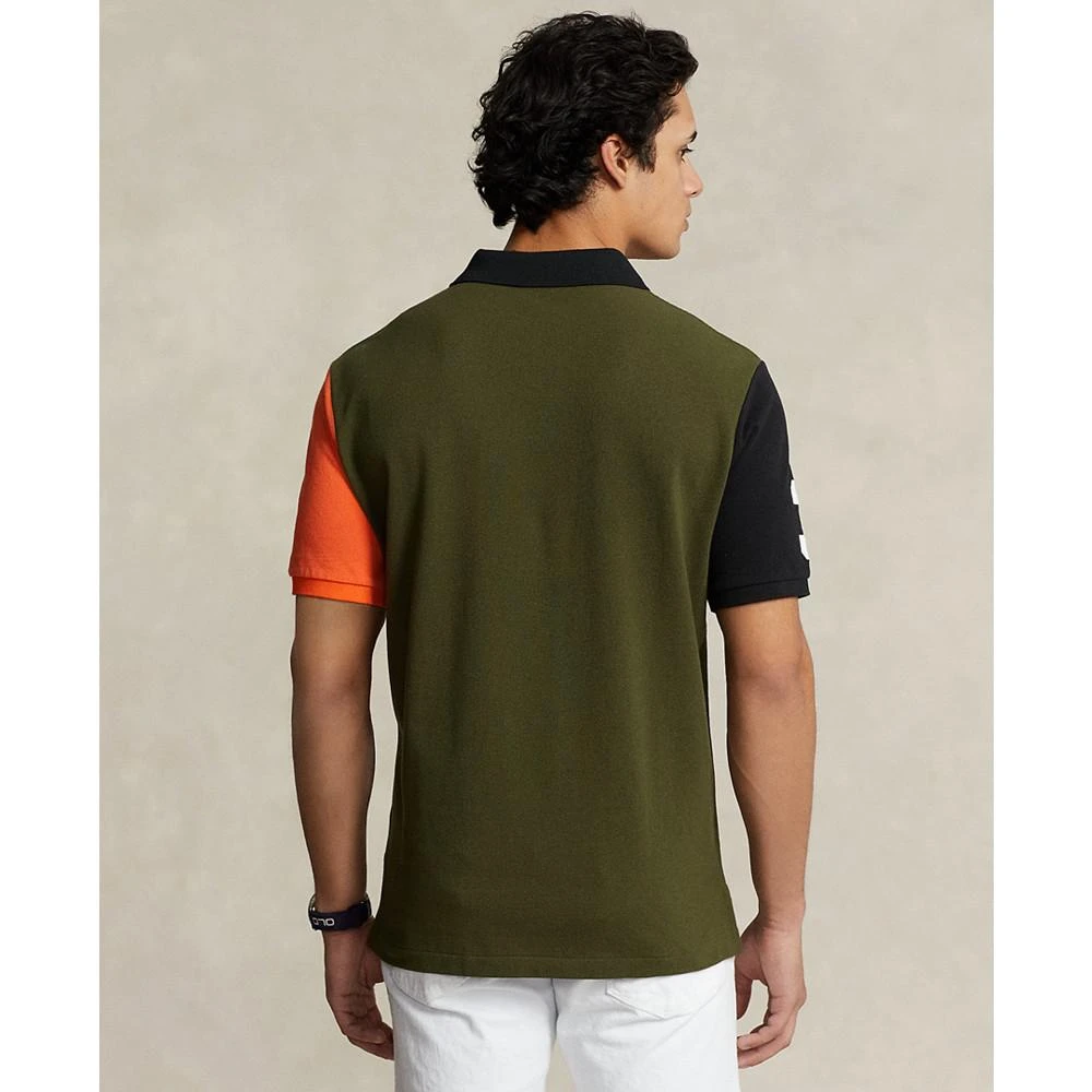 Ralph Lauren Men's Custom Slim Fit Big Pony Mesh Polo Shirt - Polo ...