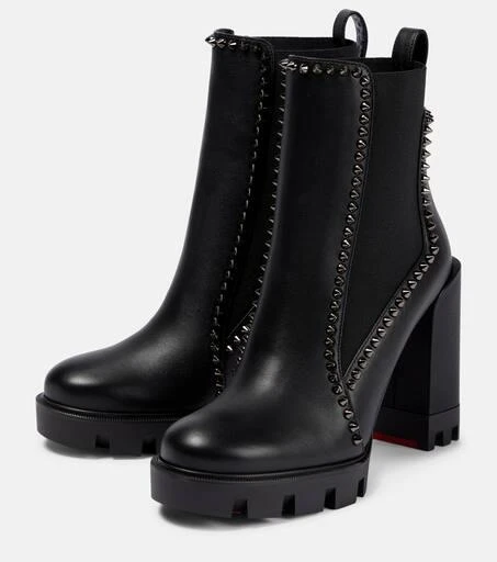 Christian Louboutin Out Line studded ankle boots 5