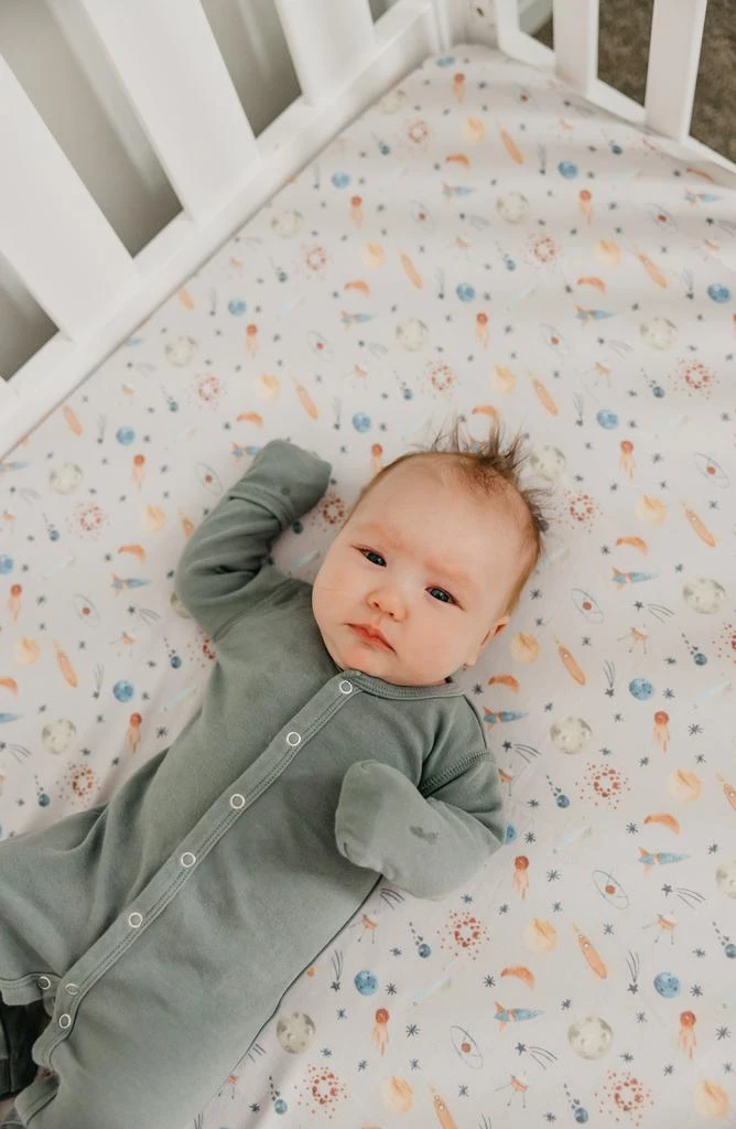 Copper Pearl Premium Crib Sheet 3