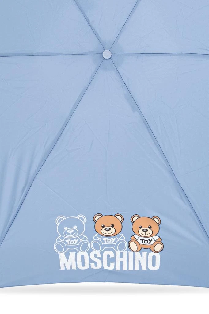 Moschino Foldable umbrella with logo 4