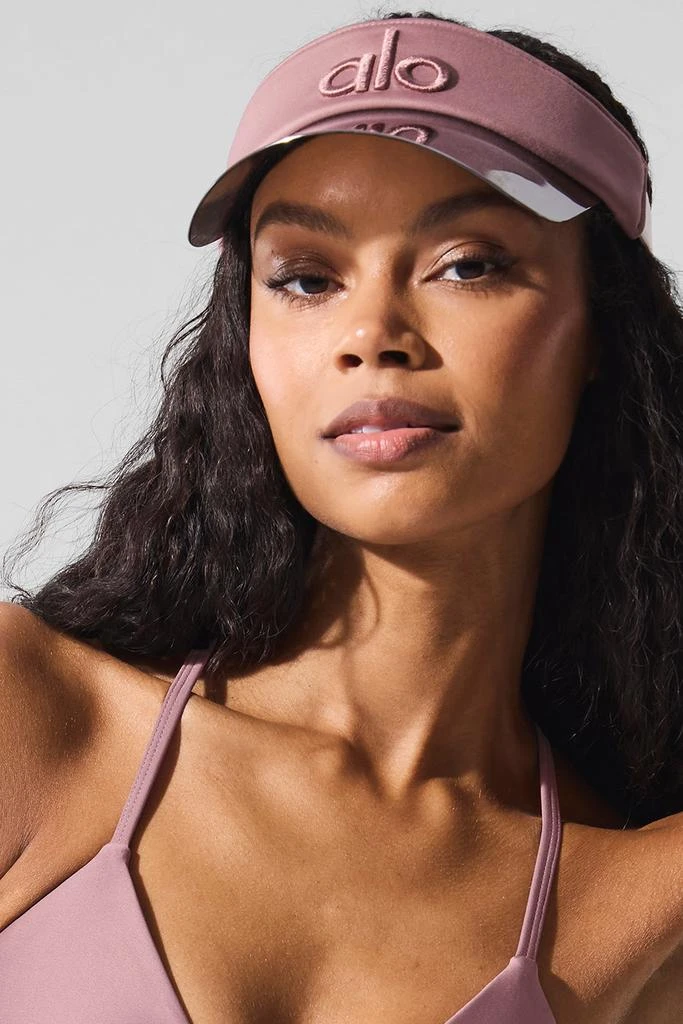 Alo Airlift Solar Visor Smoky Quartz Alo Solar Visor Hat | TikTok main image 3