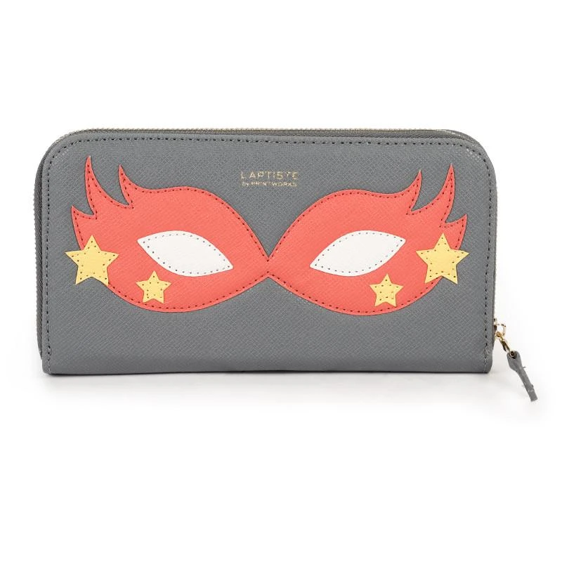 PRINTWORKS Superhero mask logo pencil cases set in grey 2