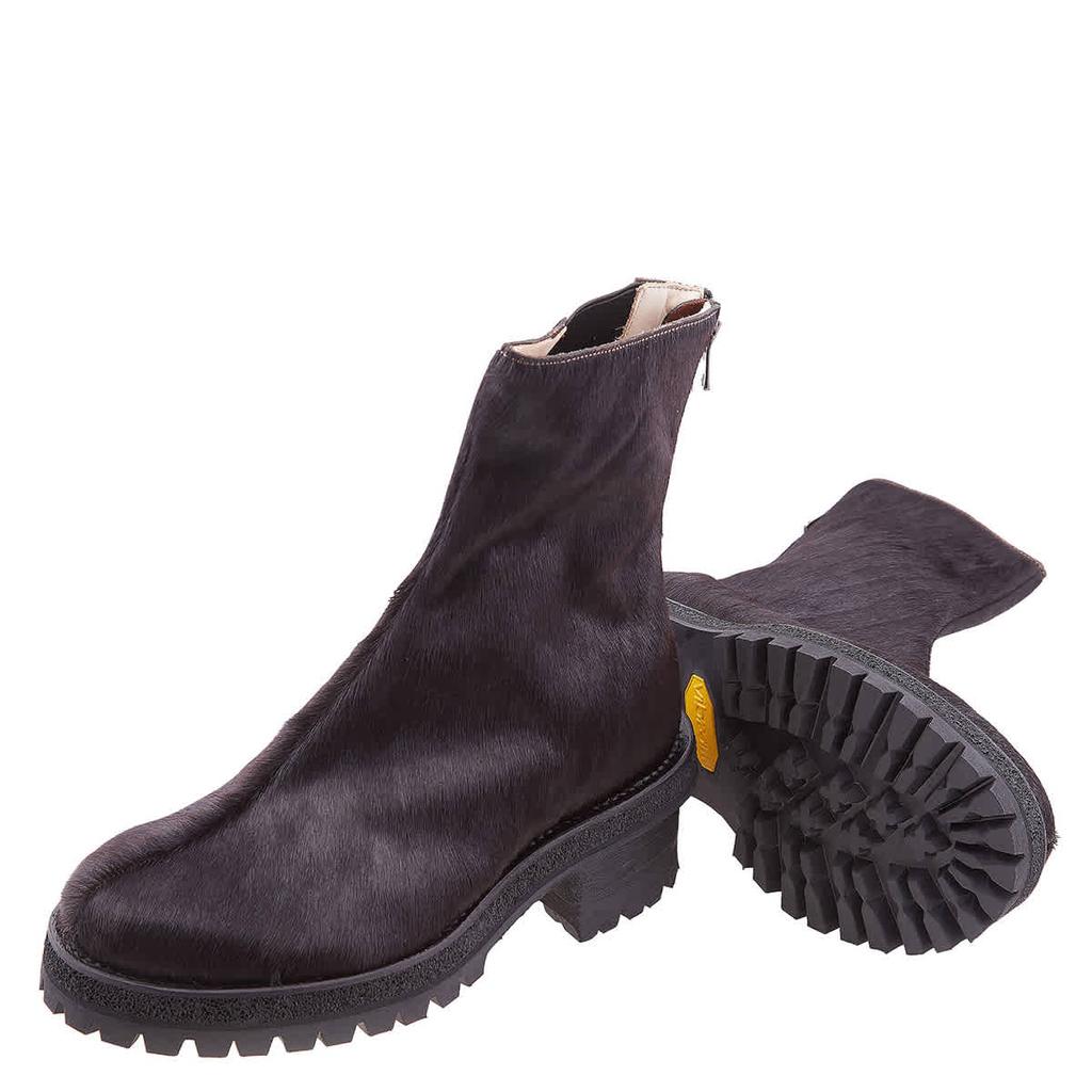 The Viridi-anne calf skin zip riders Shop Men's Dark Brown Calf