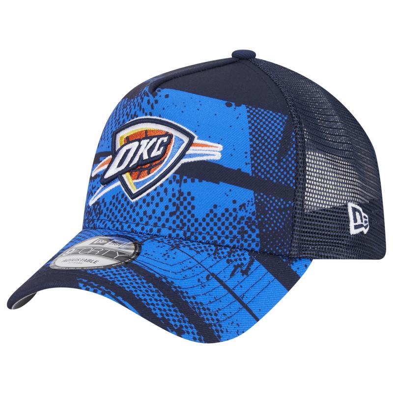 New Era Men's Blue/White Oklahoma City Thunder 9SEVENTY