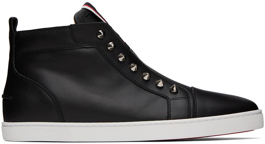 Christian Louboutin Black F.A.V Fique A Vontade Sneakers