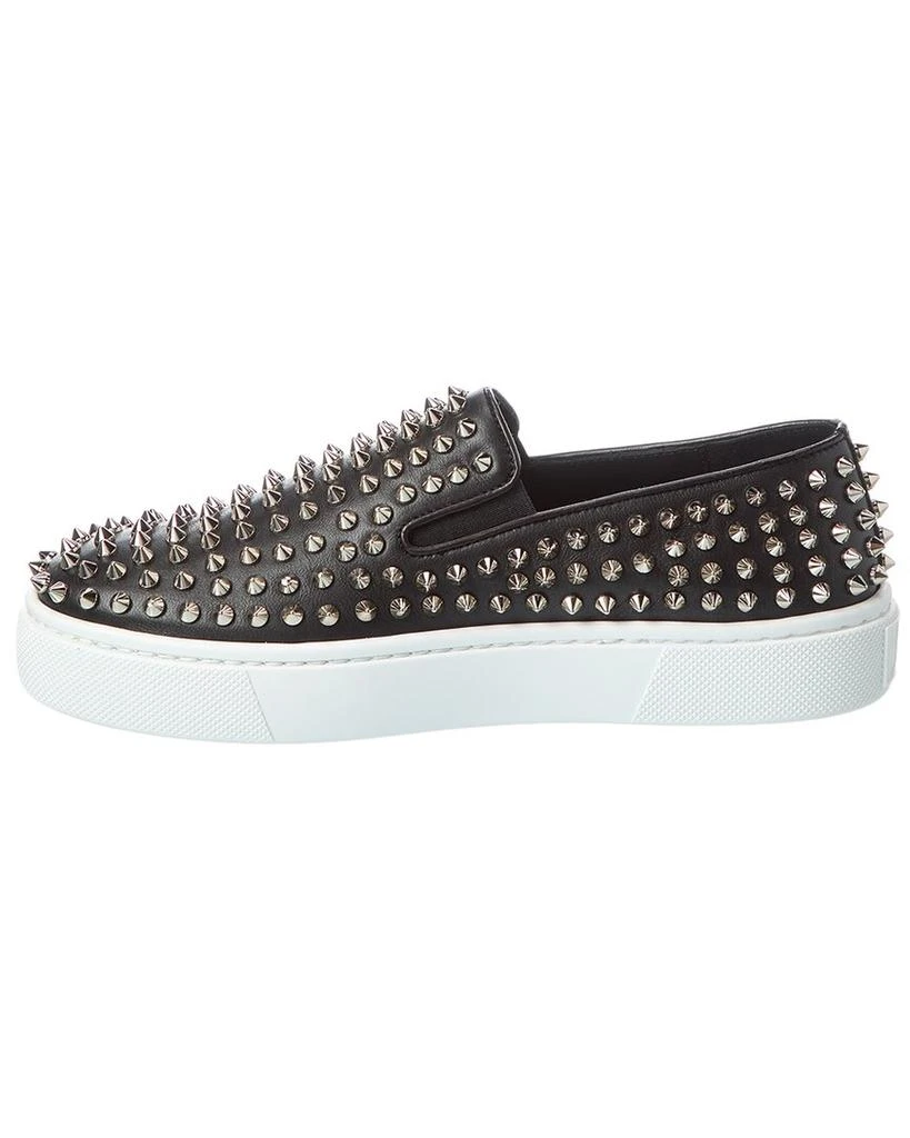 Christian Louboutin Spikeboat Leather Slip-On Sneaker 2