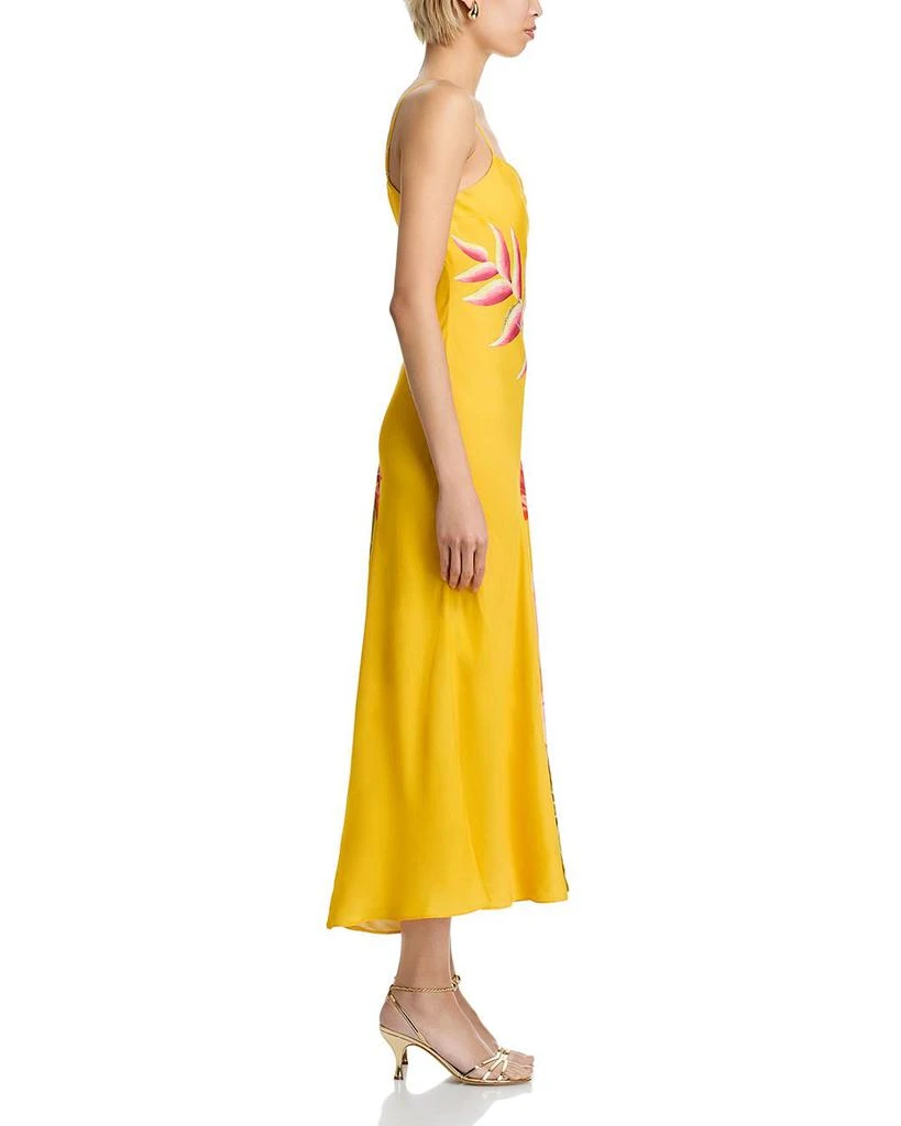 Farm Rio Spring Awakening Yellow Maxi Dress - Exclusive 5