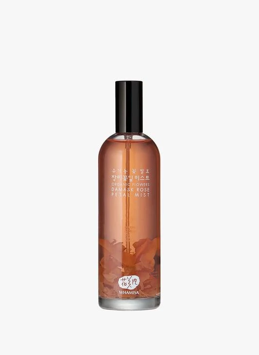 Whamisa Organic Flowers Damask Rose Petal Mist 1