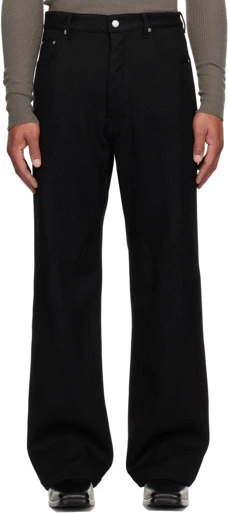 Rick Owens Black Concordians Geth Trousers 1