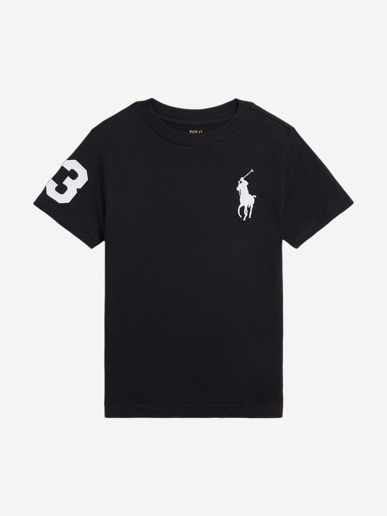 Ralph Lauren Boys Logo T-Shirt in Black