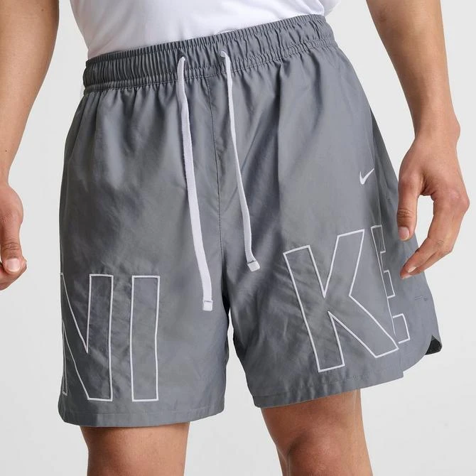 NIKE Men's Nike Sportswear Embroidered Woven Flow Shorts 5