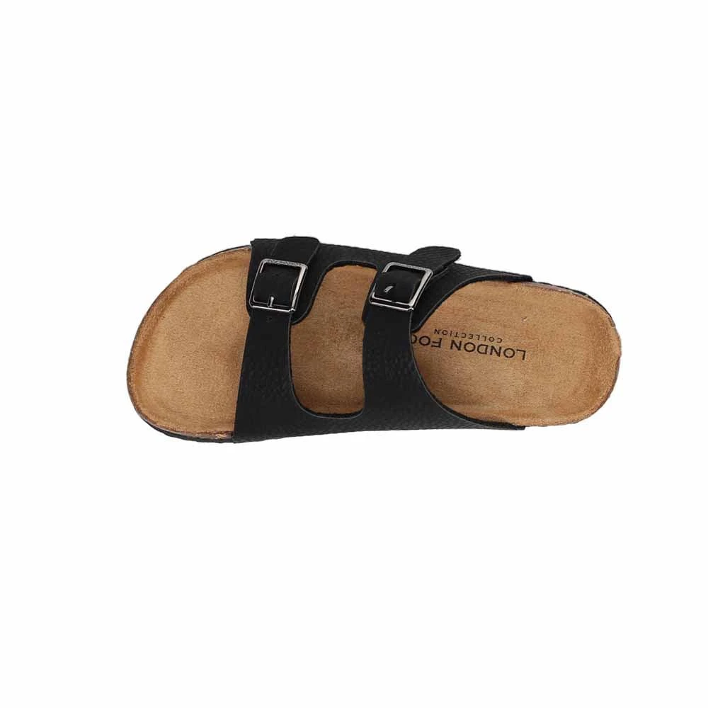 London Fog Y Nico Slide Sandals (Little Kid-Big Kid) 4