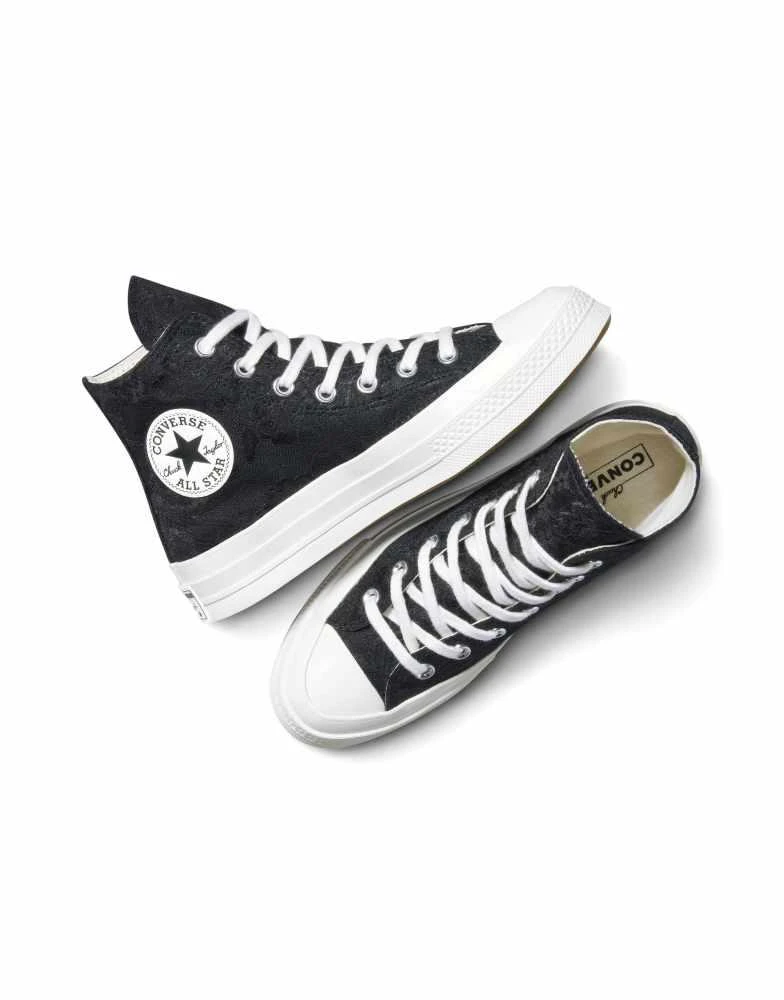 Converse Converse Chuck 70 lace in black/total eclipse/egret 2