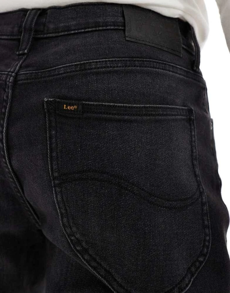 LEE Lee West relaxed straight fit jeans in washed black 5