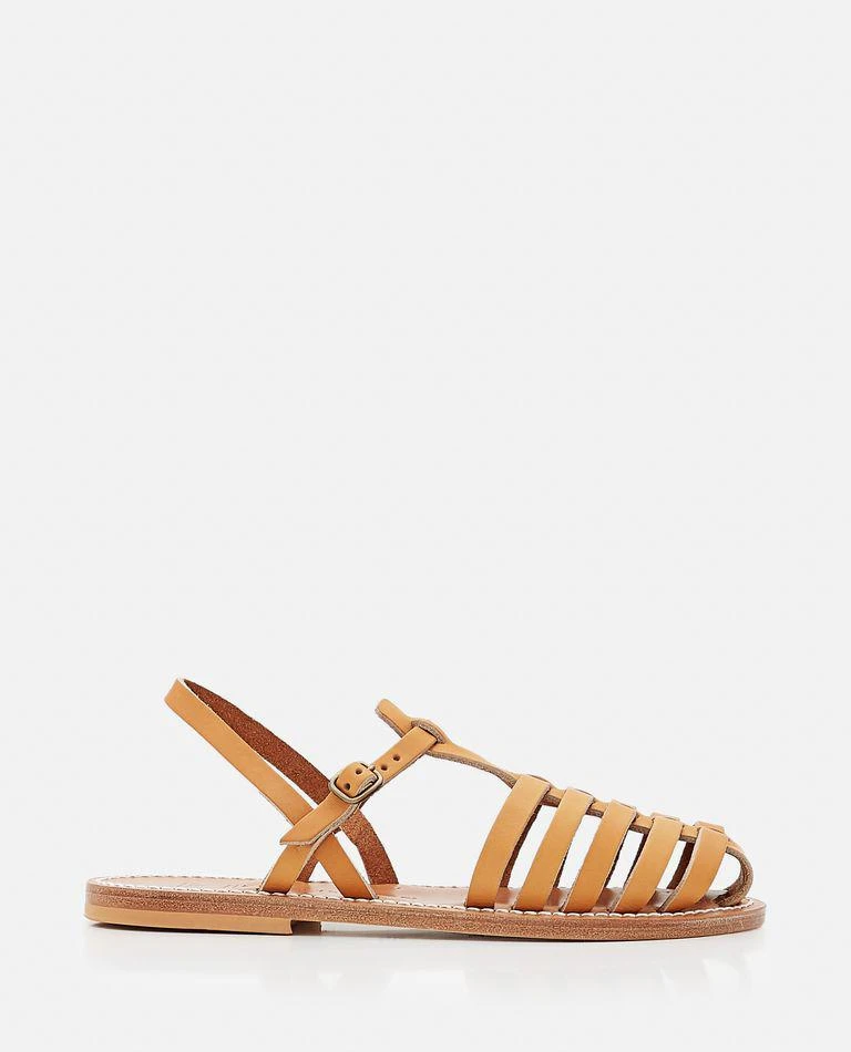 K.Jacques Adrien Leather Sandals 1