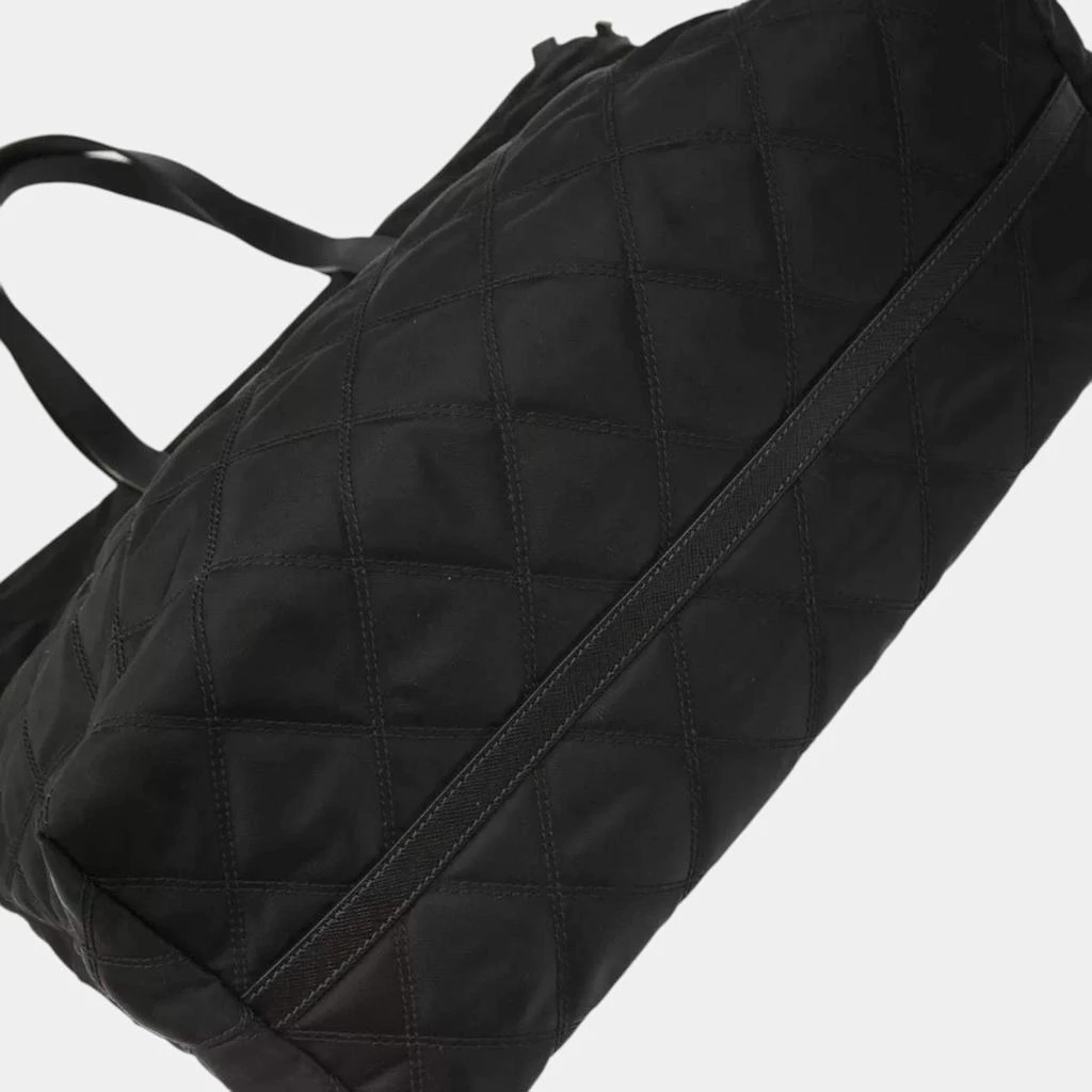 Prada Prada Black Nylon Tote Bag 3