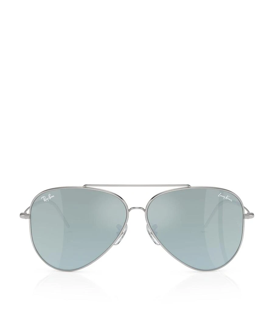 Ray-Ban x Lenny Kravitz RBR0101S Aviator Reverse Sunglasses 1