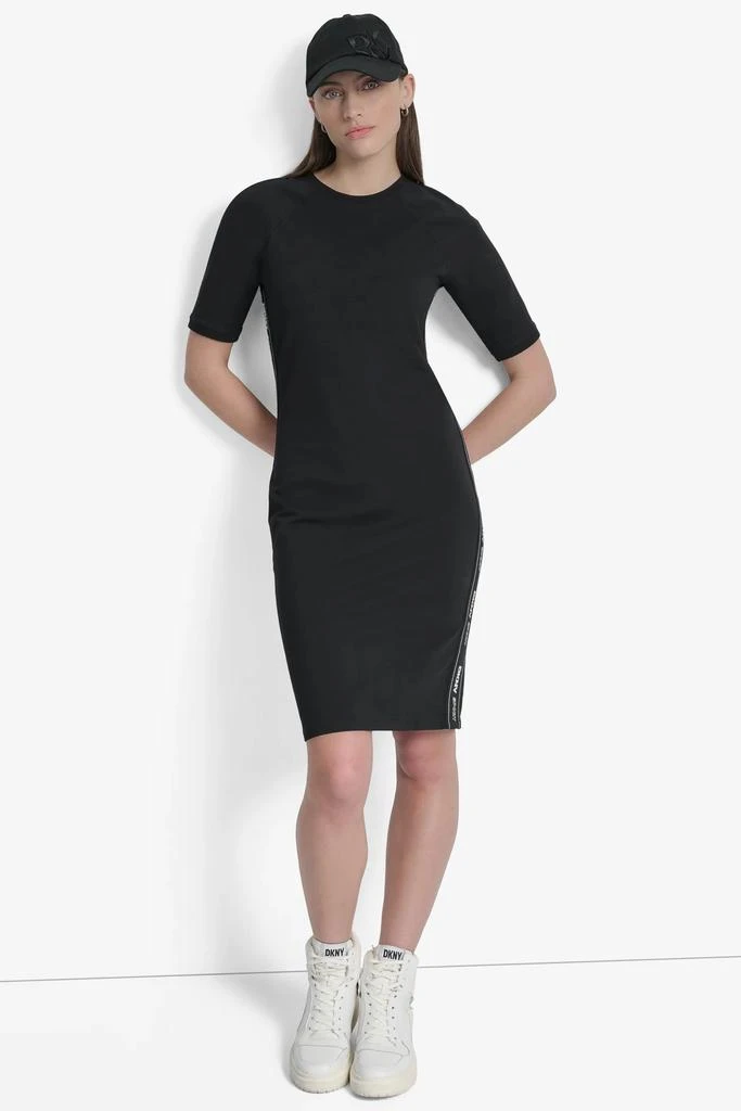 Shop BODYCON DRESS WITH LOGO TAPING on Sale at BeyondStyle  Get 20% Off BODYCON  DRESS WITH LOGO TAPING with Limited-Time Flash Deals, Exclusive Discounts,  and Special Offers. Enjoy Unbeatable Savings on
