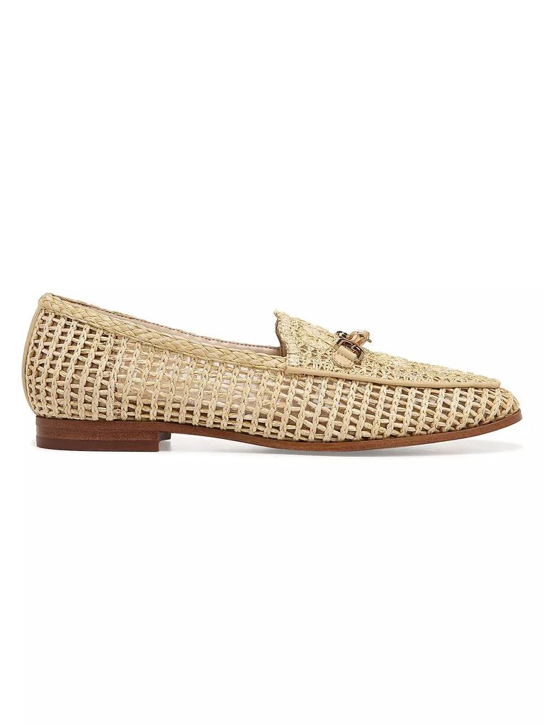 Sam Edelman Lowell Woven Raffia Loafers 1