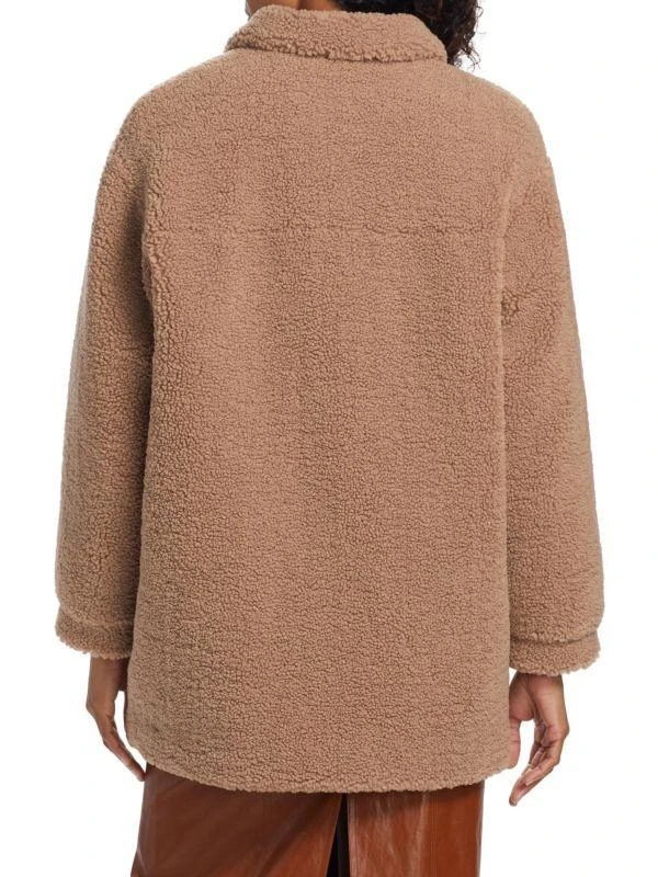 Ena Pelly Carla Faux-Shearling Shacket 2