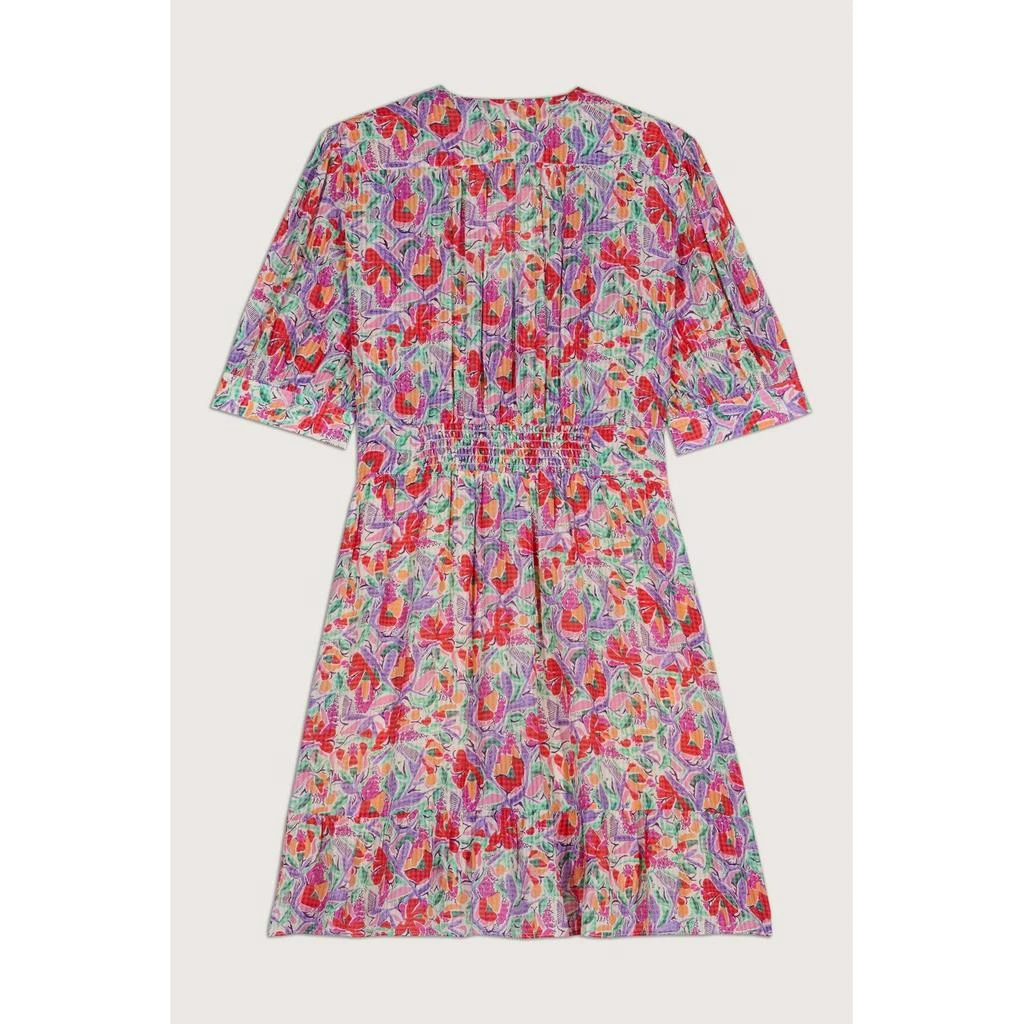 ba&sh Robe Aniela - Ecru - Femme 3