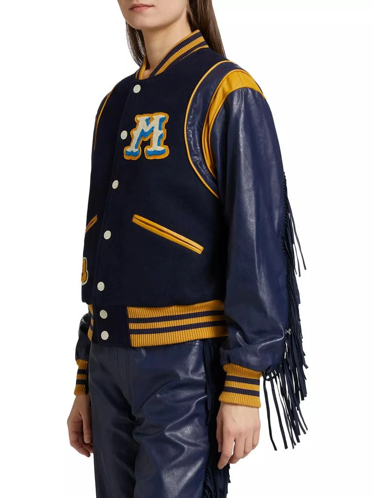 MOTHER The Fringe Team Spirit Varsity Jacket 4