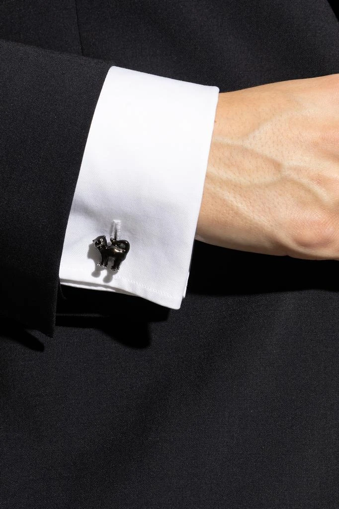 Paul Smith Cat motif cufflinks 2
