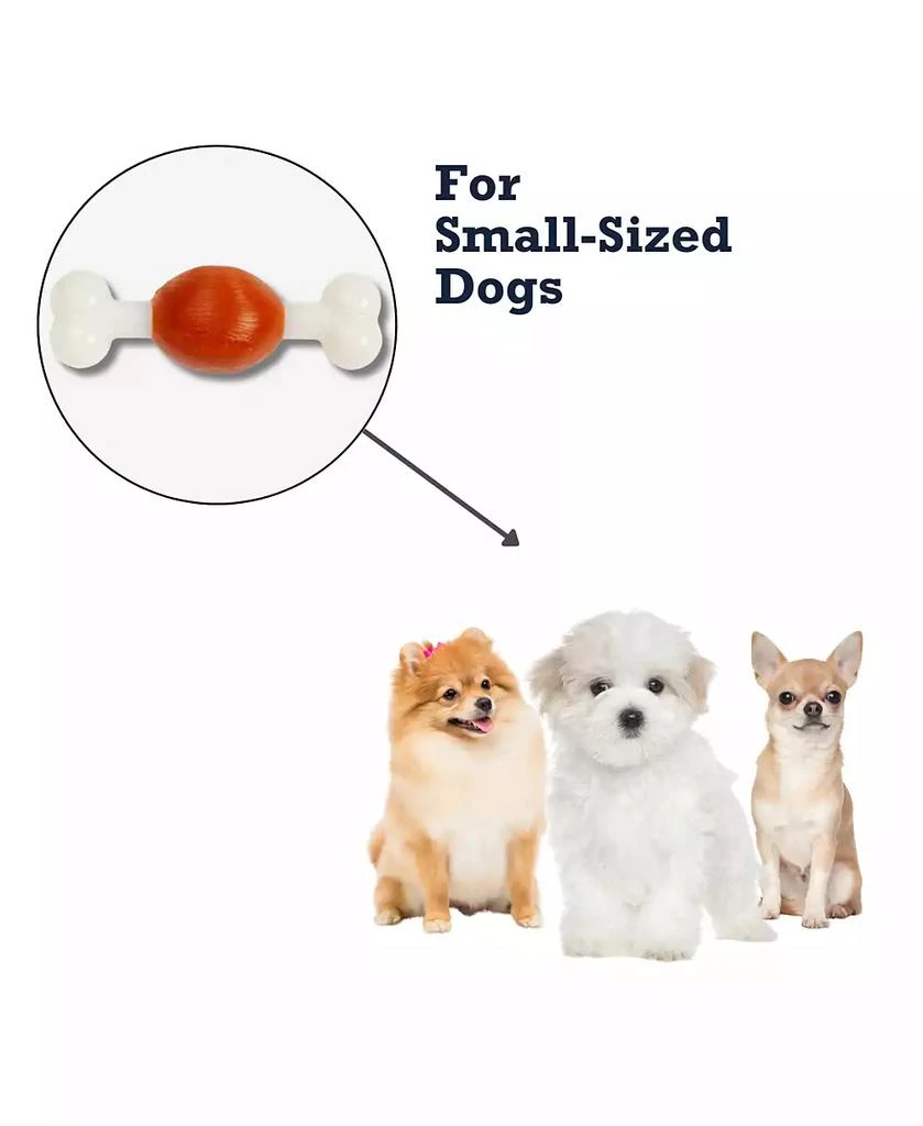 Country Living Nylon Beef Bone Dog Chew Toy – Durable TPR Nylon for Healthier Teeth and Gums, Perfect for Small Breeds 6